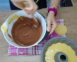 Foto del paso 4 de la receta: Bizcocho bicolor de naranja y chocolate