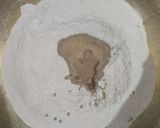 A picture of step 1 of Thekua.