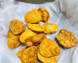 A picture of step 3 of Masala puri.