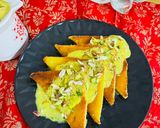 A picture of step 5 of Shahi Tukda.