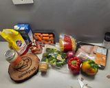 A picture of step 1 of Chicken curry with creamy broccoli and mash potato.