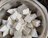 A picture of step 1 of Paneer Manchurian.
