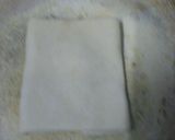 A picture of step 2 of Multi layered paratha.