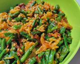 Foto langkah ke 3 dari resep Sambal teri kacang panjang.