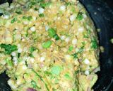 A picture of step 4 of Sabudana cutlets.
