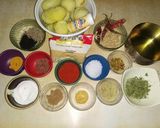 আচারী আলু (achaari aloo recipe in Bengali) রেসিপির ধাপ 1 ছবি