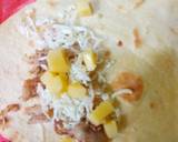 Quesadilla chicken taco with homemade tortilla langkah memasak 13 foto