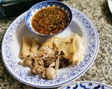 รูปขั้นตอนการทำที่ 4 ของ ข้าวมันไก่ (ไก่ต้มจากการไหว้ตรุษจีน)