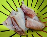 A picture of step 1 of Masala tilapia fish fry.