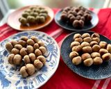 รูปขั้นตอนการทำที่ 5 ของ คุกกี้Kiss (Italian Hazelnut Cookies: Baci di dama) 🍪🥠🌰