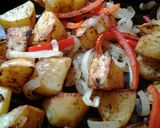 Foto del paso 2 de la receta: Papas al horno con tapa de nalga
