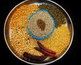 A picture of step 1 of Bajra Dosa.