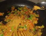 A picture of step 6 of Masala oats.