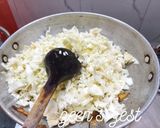 A picture of step 2 of Cabbage Aloo.