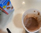 Foto del paso 1 de la receta: Fit donut de chocolate de avena y coco 🥥 ¡sin azúcar!