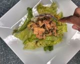 A picture of step 5 of Crab and Apple  Salad.