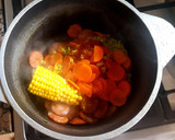 Foto del paso 2 de la receta: Guisado con champiñones frescos. #Mercado