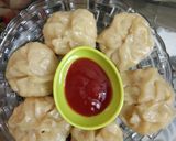 A picture of step 10 of Paneer momos.