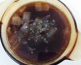 Hình bước làm 3 của món Chè đậu đen nha đam
