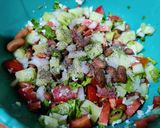 A picture of step 2 of Healthy salad.