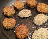 A picture of step 2 of Crispy Falafel.