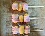 Foto del paso 2 de la receta: Brocheta de patatas y bacon