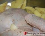 Chicken with potatoes in the oven recipe step 5 photo