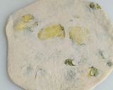 A picture of step 4 of Maithi Aoloo stuffed Paratha.