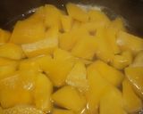 A picture of step 2 of Pumpkin Bread in Pumpkin shape (no oven bread).