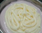 Foto langkah ke 5 dari resep Bolu Kukus Ketan Putih taro isi keju.