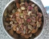 A picture of step 1 of Almond Halwa Badam Halwa.