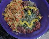 Foto del paso 1 de la receta: Pan de carne relleno. Con papas al horno