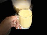 Sữa chua xoài mix chuối xay