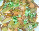A picture of step 7 of Saim ki sabzi.