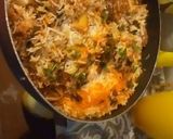 A picture of step 1 of Mutton Biryani.