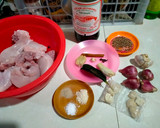 Foto langkah ke 1 dari resep Semur Ayam Kecap Berempah.
