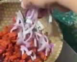 A picture of step 3 of Rajas con Chorizo.