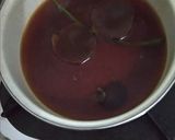 Foto langkah ke 4 dari resep Bubur sum-sum buah naga.