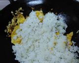 Foto langkah ke 4 dari resep Nasi goreng dengan bumbu rendang, rasanya pedas gurih! Cocok buat anak kos.