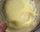 A picture of step 4 of Japanese  Egg Tempra.