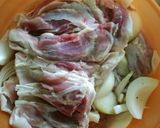 Káposzta ágyon sült pácolt csülök zöldségekkel Reni módra recept fázis 1 fotója