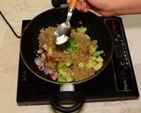 A picture of step 6 of Quinoa salad recipe.