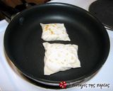 A picture of step 8 of Kalitsounia with tyromalama.