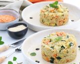 Foto do passo 4 de Salada de Quinoa com Curgete, Lentilhas e Cenoura