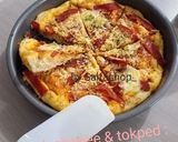 Foto langkah ke 5 dari resep Pizza simple empuk dan enak banget🍕👍.