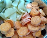 Édesburgonya főzelék recept fázis 2 fotója