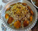 عکس مرحله 3 از دستور پلو شیرازی با ماهیچه