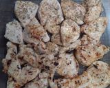 Rozmaringos csirke mustáros gombaraguval recept fázis 5 fotója