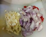 Foto langkah ke 2 dari resep Tumis Toge Ayam.