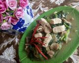Foto langkah ke 3 dari resep Tumis Sawi Daging Tahu.